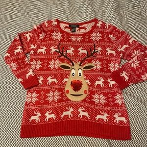 Reindeer Christmas Sweater